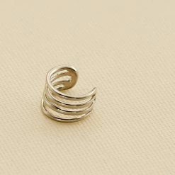 AGATHA FR Piercing Ear Cuff AROS - Argenté