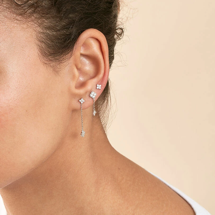 AGATHA FR Piercing Puce MIX& MATCH - Cristal / Argenté 4 AGATHA FR Piercing Puce MIX& MATCH - Cristal / Argenté – Image 2