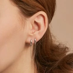 AGATHA FR Piercing Puce MIX& MATCH - Argenté -Colliers Soldes Magasin 02321281 050 TU M1