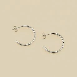 AGATHA FR Créoles RADIEUX - Argenté