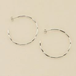 AGATHA FR Créoles RADIEUX - Argenté