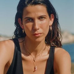 AGATHA FR Boucles D'oreilles Pendantes RODEO - Multicolore / Doré -Colliers Soldes Magasin 02380433 256 TU M2