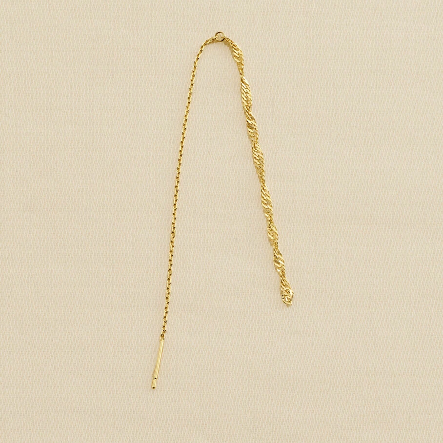 AGATHA FR Piercing Puce TWISTED - Doré 3 AGATHA FR Piercing Puce TWISTED - Doré