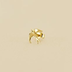 AGATHA FR Piercing Puce BIRDY - Doré