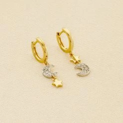 AGATHA FR Créoles SARA - Argenté / Doré