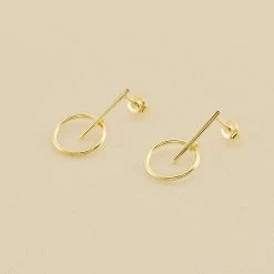 AGATHA FR Boucles D'oreilles Pendantes PHILRING - Doré