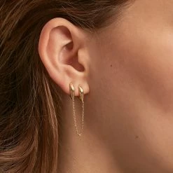 AGATHA FR Piercing Puce MIX& MATCH - Doré -Colliers Soldes Magasin 02390466 157 TU M1