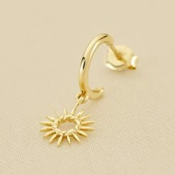 AGATHA FR Piercing Créole MIX& MATCH - Doré