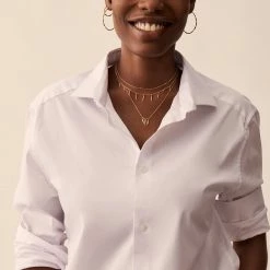 AGATHA FR Créoles RADIEUX - Doré -Colliers Soldes Magasin 02390809 157 TU M2