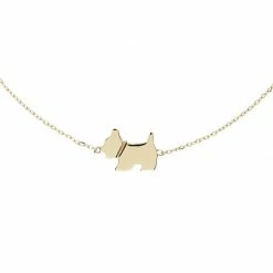 AGATHA FR Bracelet Souple MINI SCOTTIE - Or Jaune