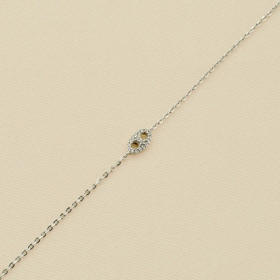 AGATHA FR Bracelet Souple ETREINTE - Cristal / Argenté 3 AGATHA FR Bracelet Souple ETREINTE - Cristal / Argenté