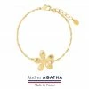 AGATHA FR Bracelet Souple BLOOM - Doré 2 AGATHA FR Bracelet Souple BLOOM - Doré -Colliers Soldes Magasin 02480100 157 TU 01
