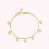 AGATHA FR Bracelet Souple O'SOLEIL - Doré -Colliers Soldes Magasin 02480240 157 TU 01