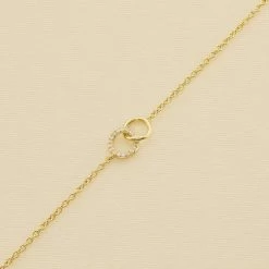 AGATHA FR Bracelet Souple RONDOU - Cristal / Doré