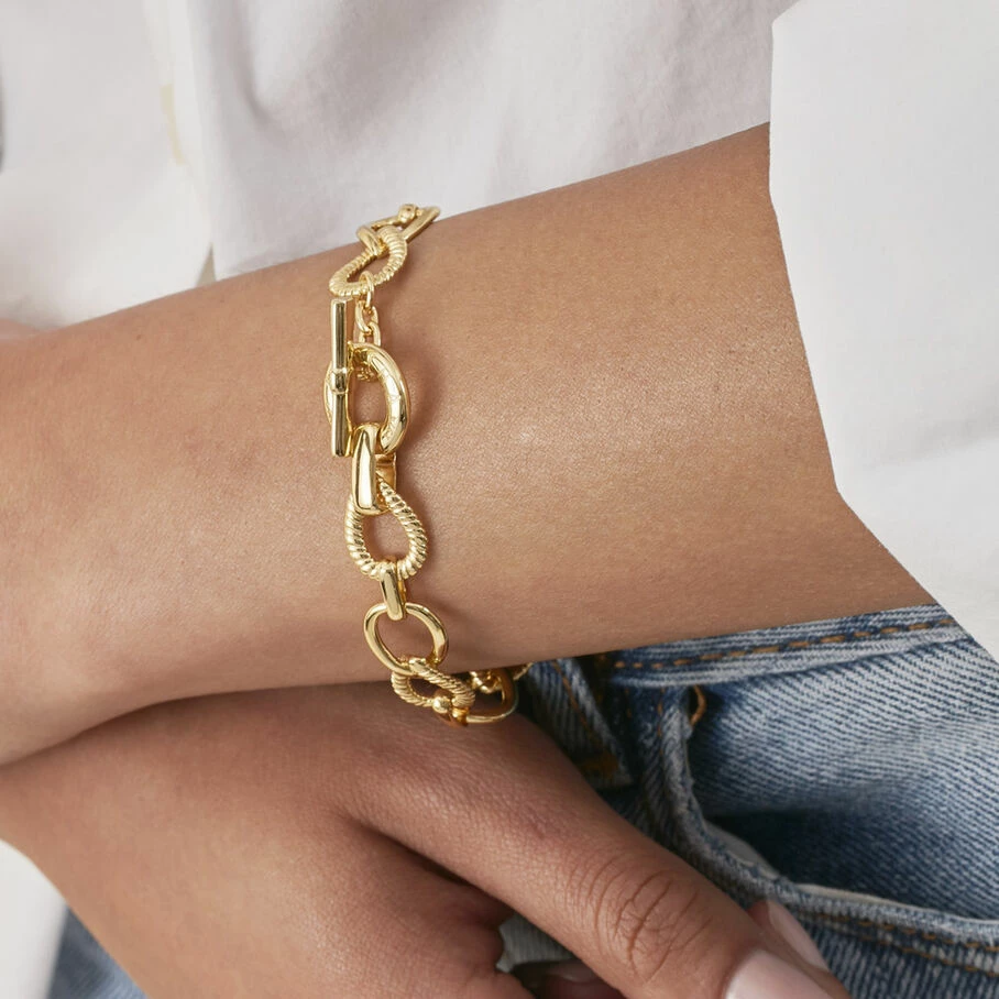 AGATHA FR Bracelet Souple HARMONIE - Doré 4 AGATHA FR Bracelet Souple HARMONIE - Doré – Image 2