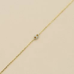 AGATHA FR Bracelet Souple ETREINTE - Argenté / Doré