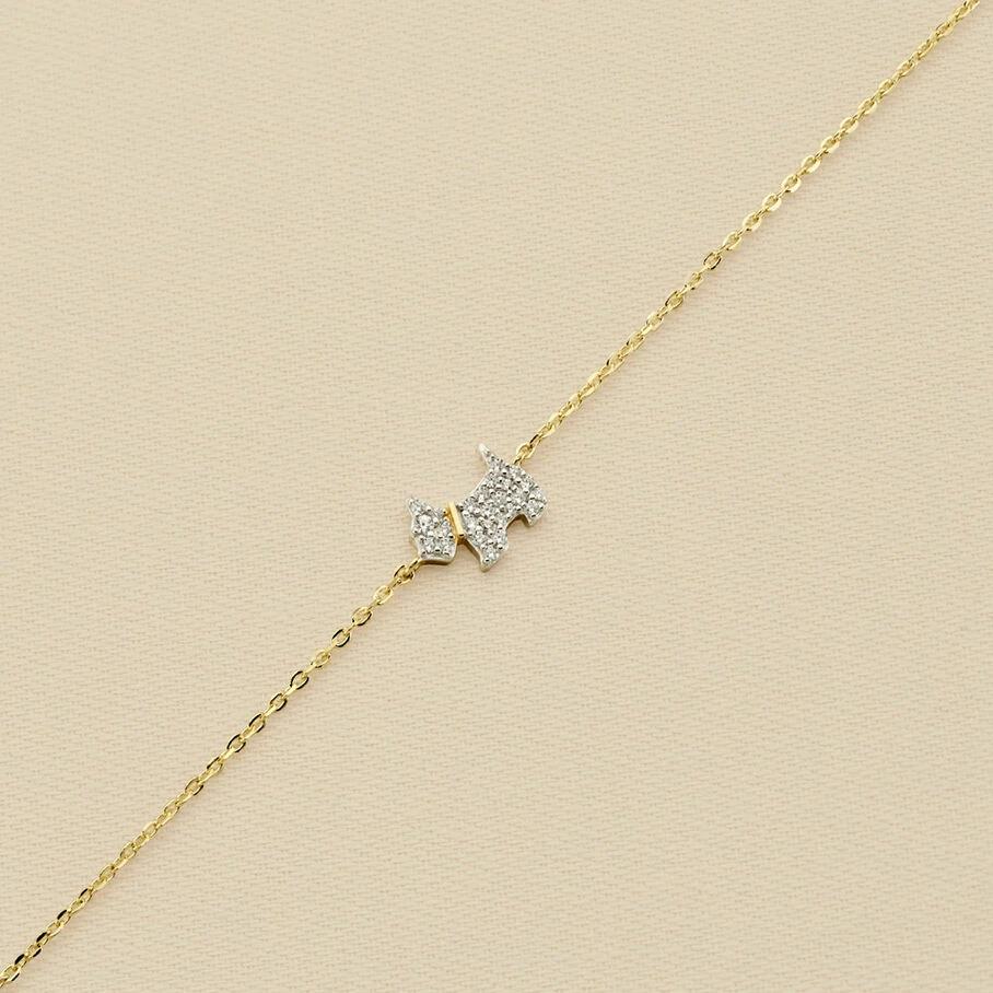 AGATHA FR Bracelet Souple MASCOTTE - Argenté / Doré 3 AGATHA FR Bracelet Souple MASCOTTE - Argenté / Doré