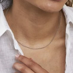 AGATHA FR Collier Ras Du Cou JASERON - Argenté -Colliers Soldes Magasin 02620573 050 TU M1