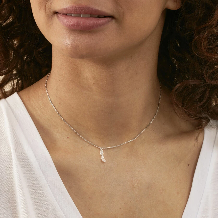 AGATHA FR Collier Ras Du Cou PETILLE - Cristal / Argenté 4 AGATHA FR Collier Ras Du Cou PETILLE - Cristal / Argenté – Image 2