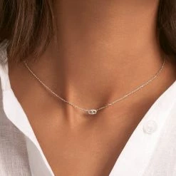 AGATHA FR Collier Ras Du Cou ETREINTE - Cristal / Argenté 5 AGATHA FR Collier Ras Du Cou ETREINTE - Cristal / Argenté -Colliers Soldes Magasin 02620941 136 TU M1