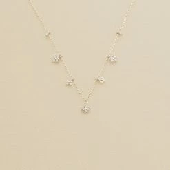 AGATHA FR Collier Ras Du Cou BELOVED - Cristal / Argenté