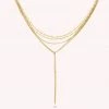 AGATHA FR Collier Mi-long NEBET - Doré -Colliers Soldes Magasin 02680951 157 TU 01