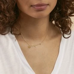 AGATHA FR Collier Ras Du Cou CORAZON - Cristal / Doré 5 AGATHA FR Collier Ras Du Cou CORAZON - Cristal / Doré -Colliers Soldes Magasin 02690051 137 TU M1