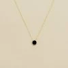 AGATHA FR Collier Ras Du Cou MOONONYX - Onyx -Colliers Soldes Magasin 02690084 276 TU 01