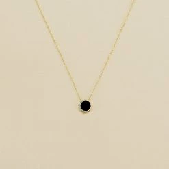 AGATHA FR Collier Ras Du Cou MOONONYX - Onyx