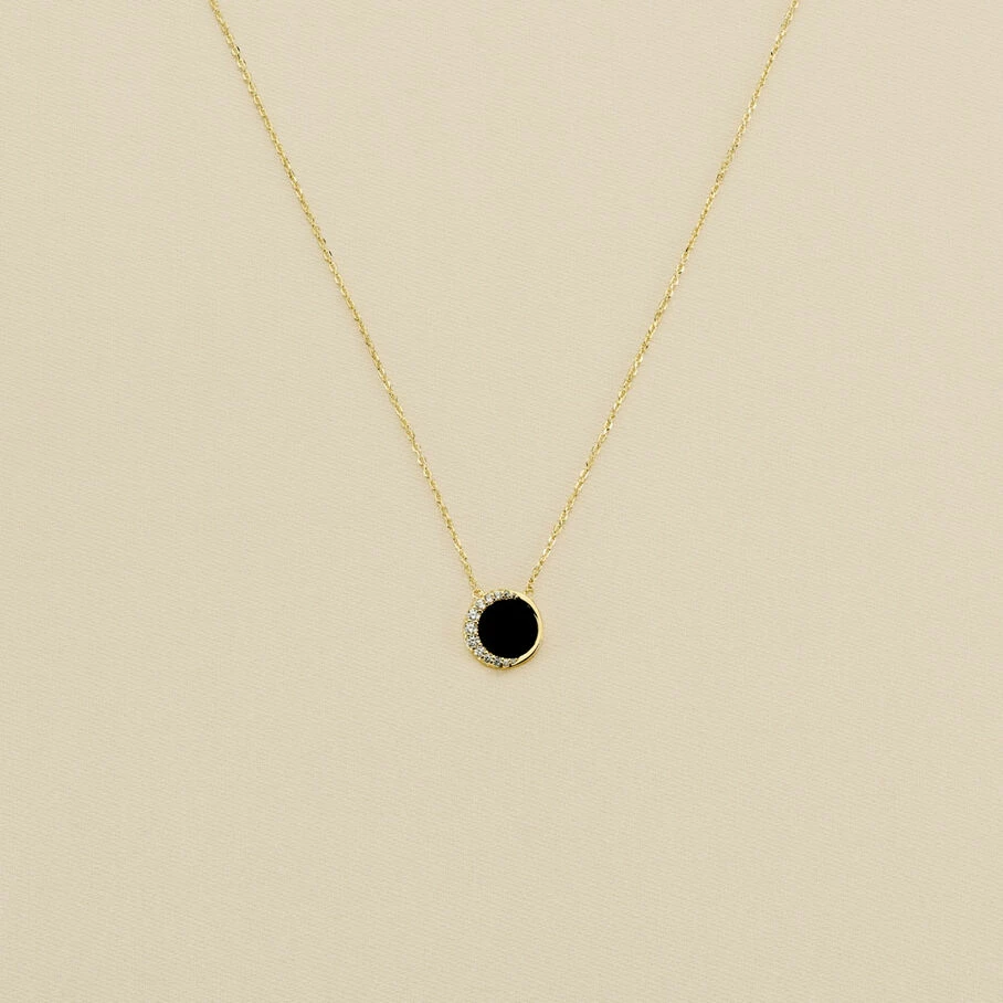 AGATHA FR Collier Ras Du Cou MOONONYX - Onyx 3 AGATHA FR Collier Ras Du Cou MOONONYX - Onyx