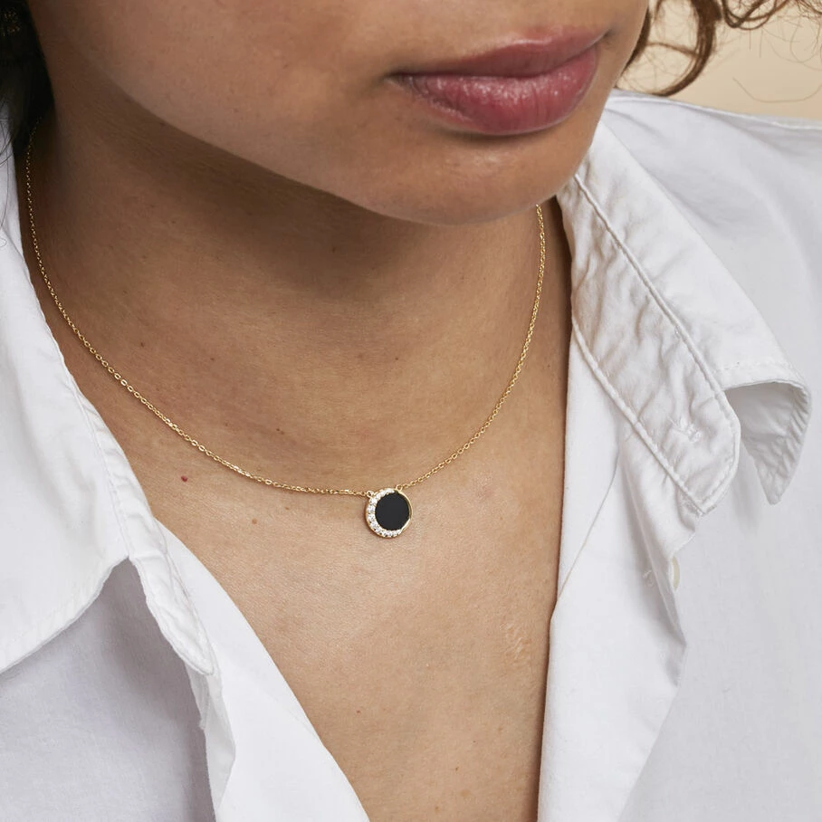 AGATHA FR Collier Ras Du Cou MOONONYX - Onyx 4 AGATHA FR Collier Ras Du Cou MOONONYX - Onyx – Image 2