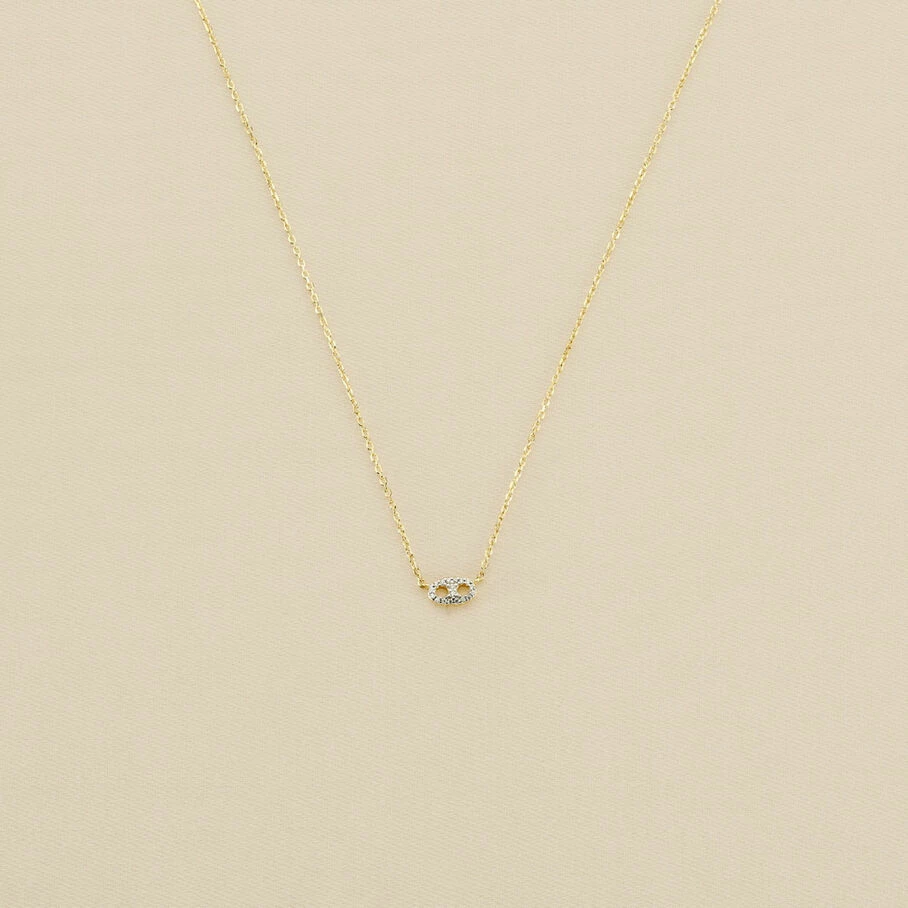 AGATHA FR Collier Ras Du Cou ETREINTE - Argenté / Doré 3 AGATHA FR Collier Ras Du Cou ETREINTE - Argenté / Doré