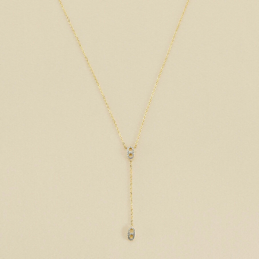 AGATHA FR Collier Ras Du Cou ETREINTE - Argenté / Doré 3 AGATHA FR Collier Ras Du Cou ETREINTE - Argenté / Doré