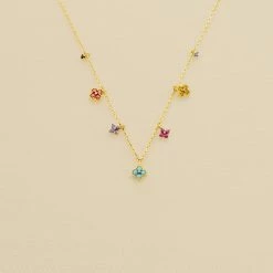 AGATHA FR Collier Ras Du Cou BELOVED - Multicolore / Doré