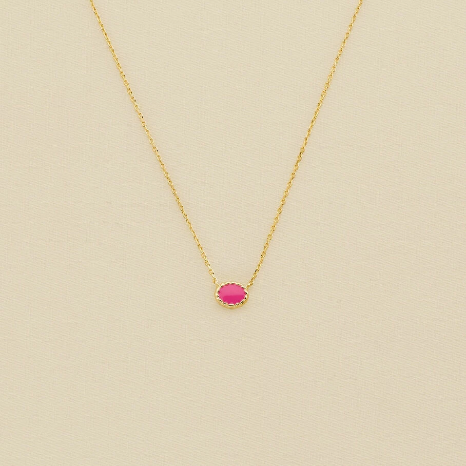 AGATHA FR Collier Ras Du Cou ATMA - Nacre /rose 4 AGATHA FR Collier Ras Du Cou ATMA - Nacre /rose – Image 2